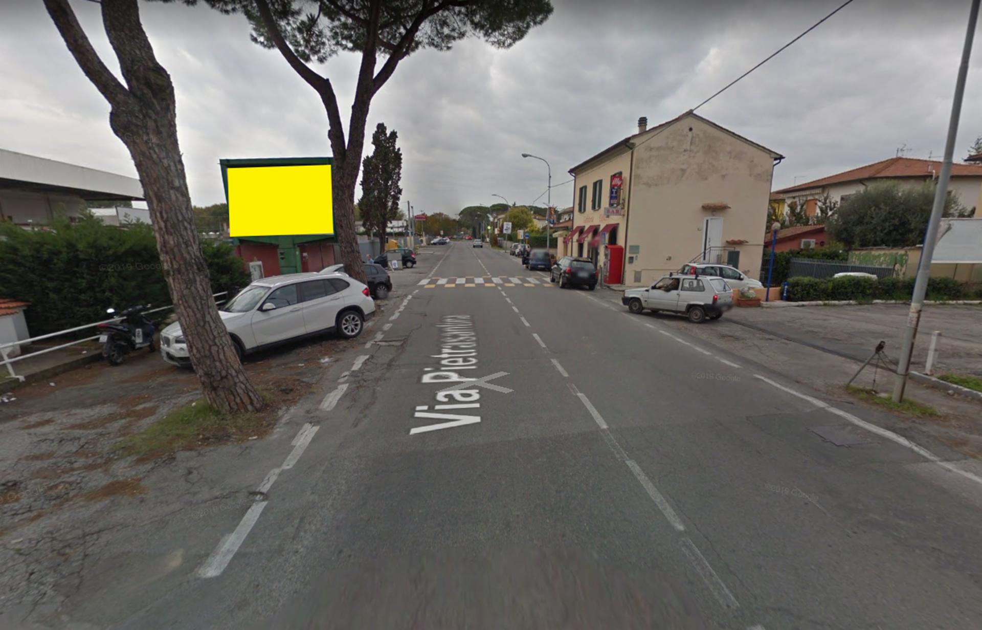Impianto POSTER a San Giuliano Terme, in zona Max Factory