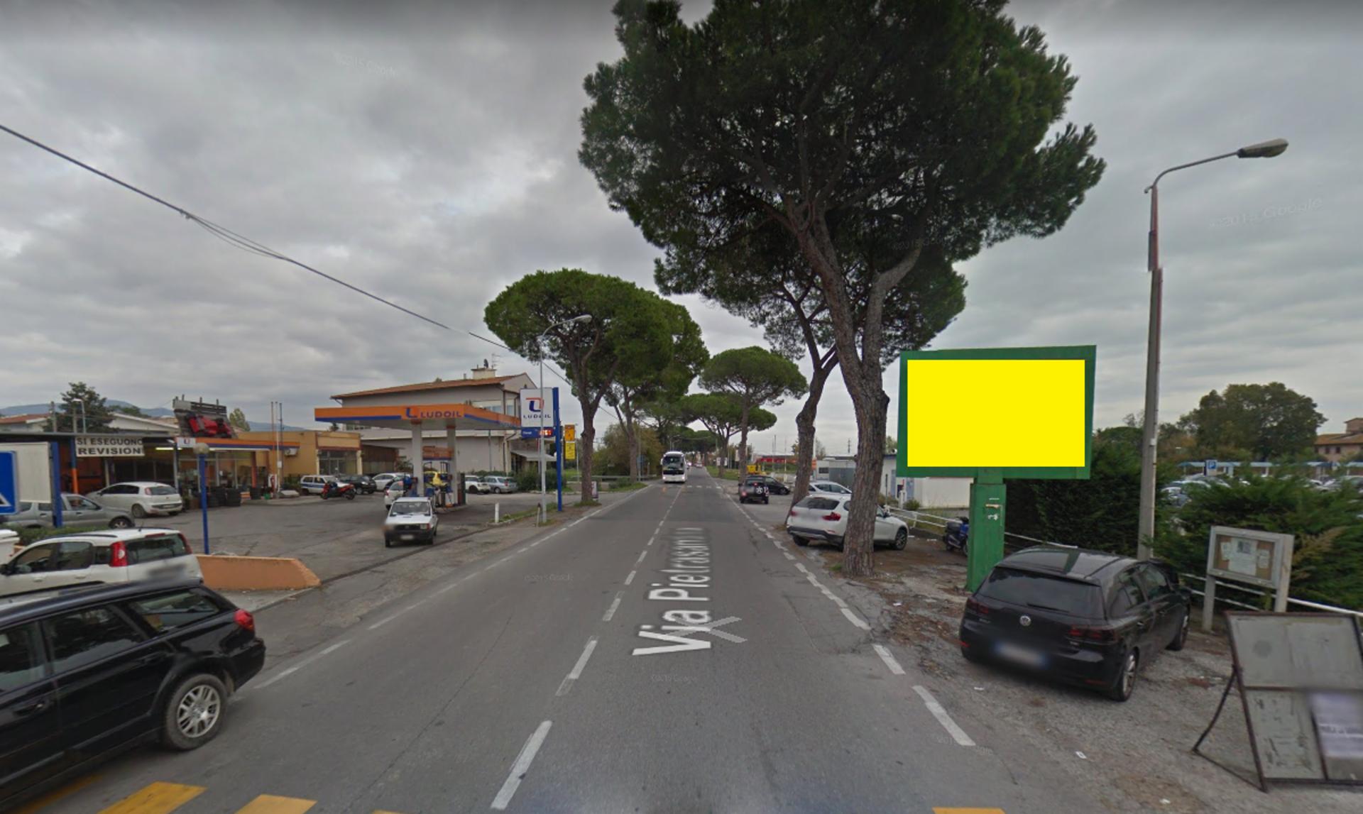 Impianto POSTER a San Giuliano Terme, in zona Max Factory