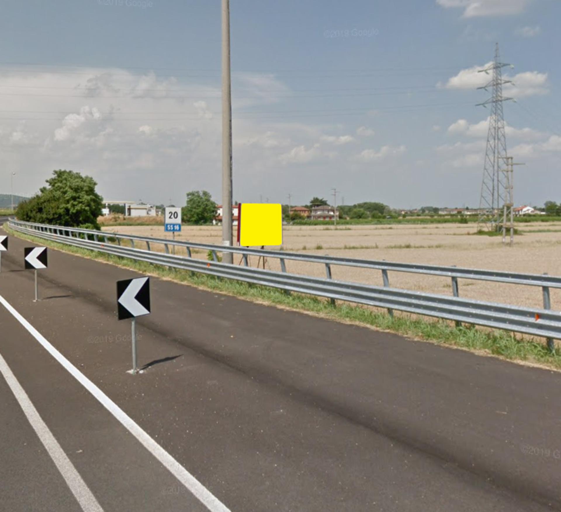 Impianto CARTELLONISTICA a Monselice, in zona Agip