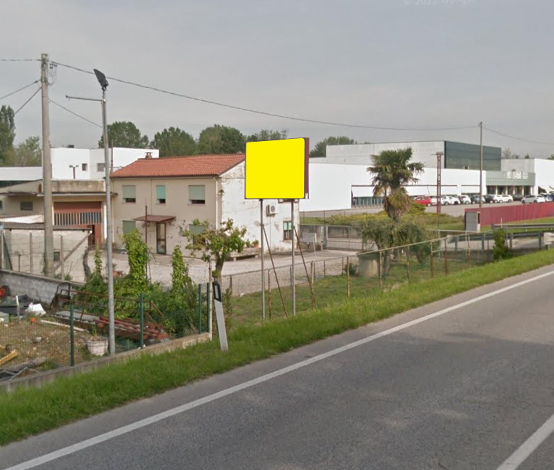 Impianto CARTELLONISTICA a Solesino, in zona Ristorante Pizzeria Al Lago