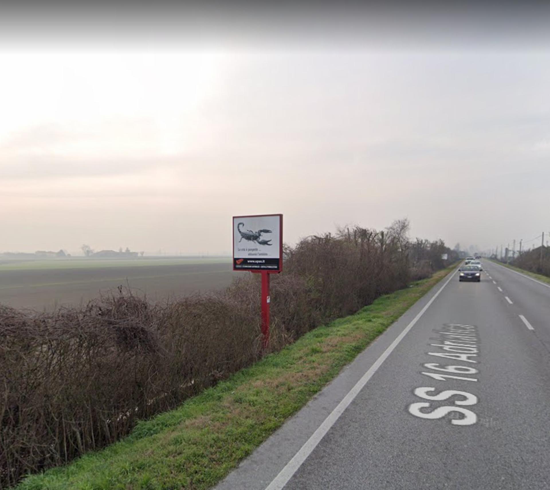 Impianto CARTELLONISTICA a Stanghella, in zona Treponti