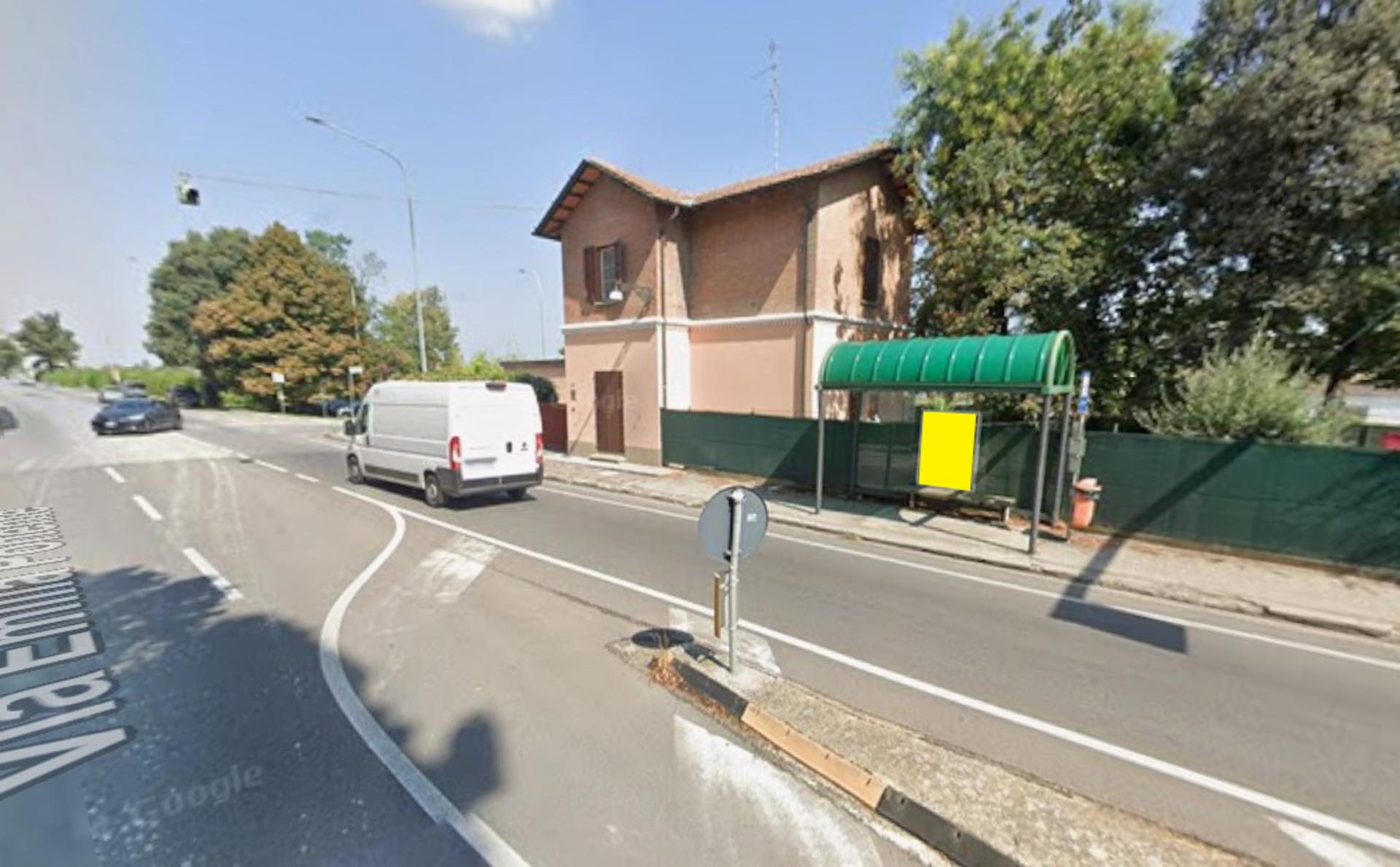 Impianto PENSILINA a Imola, in zona AROM Korean Premium Burger