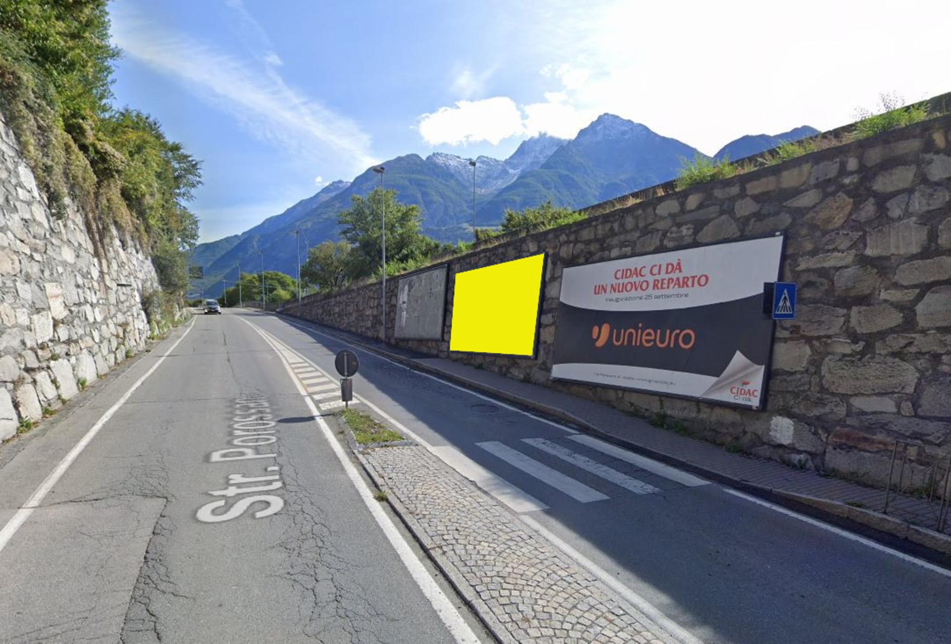 Impianto 6 X 3 a Aosta, in zona Panza Chijna