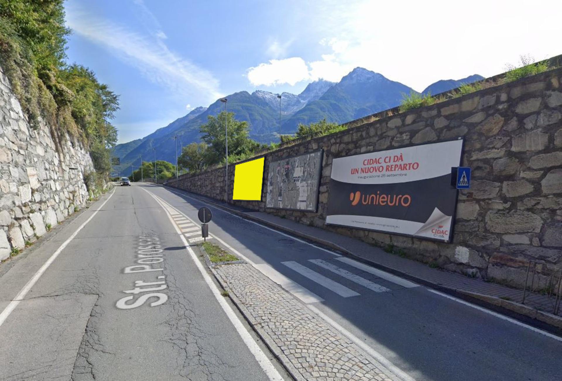 Impianto 6 X 3 a Aosta, in zona Panza Chijna