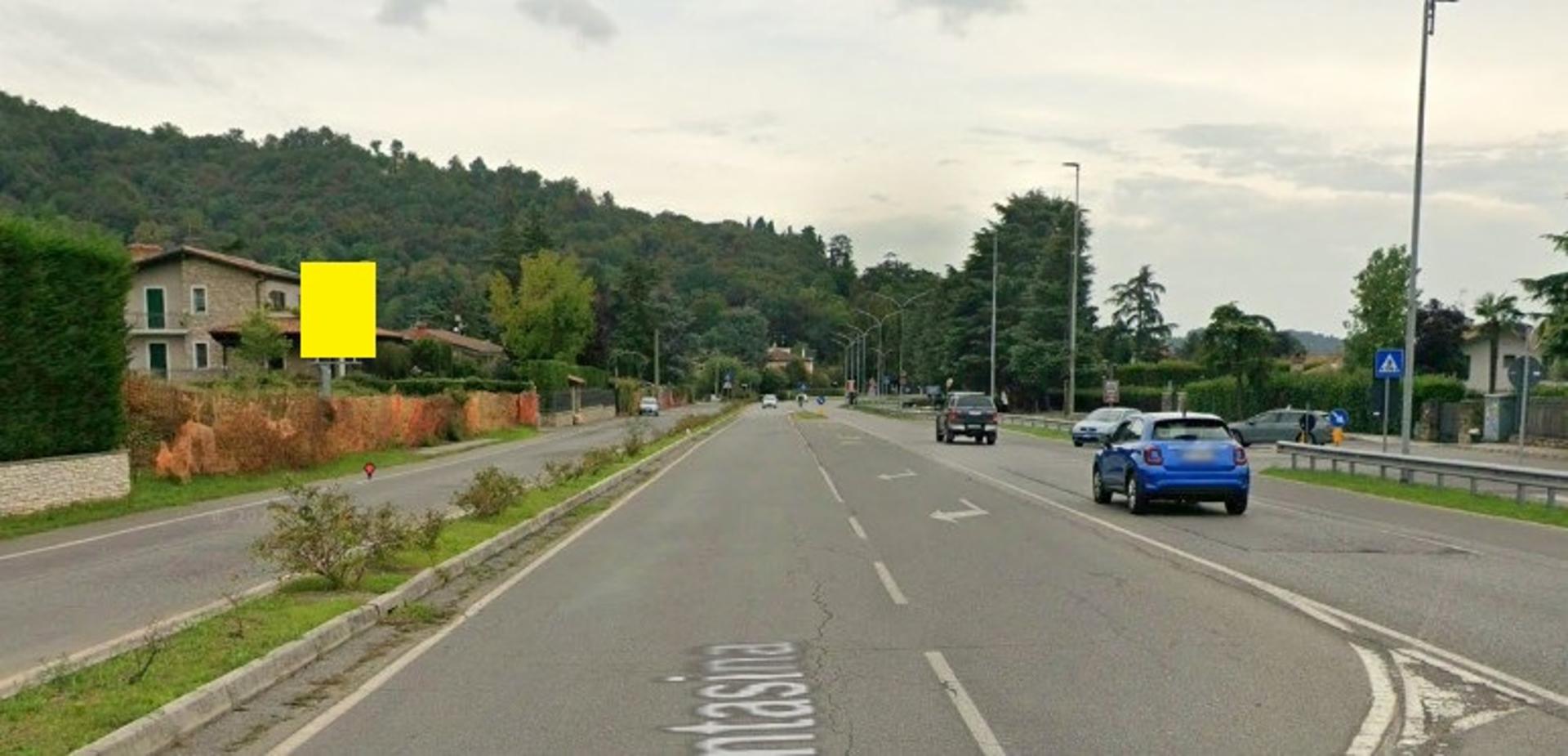 Impianto CARTELLONISTICA a Cellatica, in zona Chiesa di San Rocco