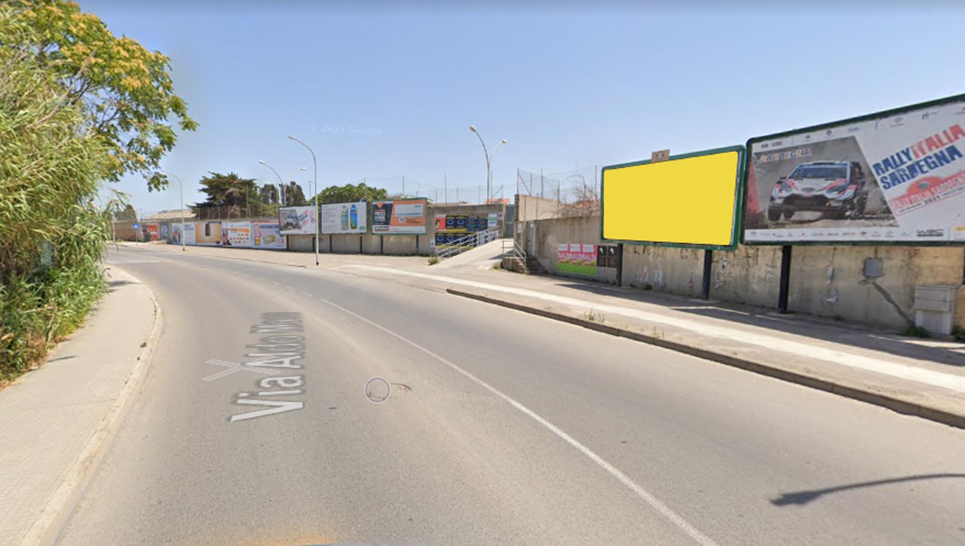 Impianto 6 X 3 a Alghero, in zona Agip Café