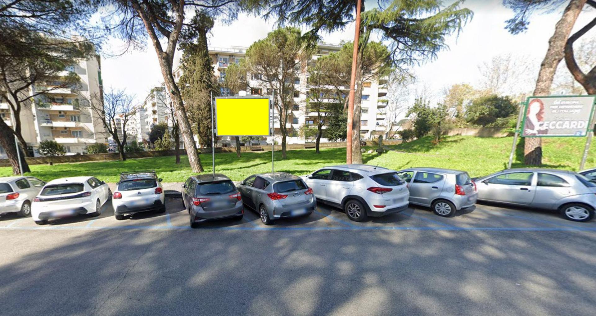 Impianto POSTER a Roma, in zona Grattacheccaro
