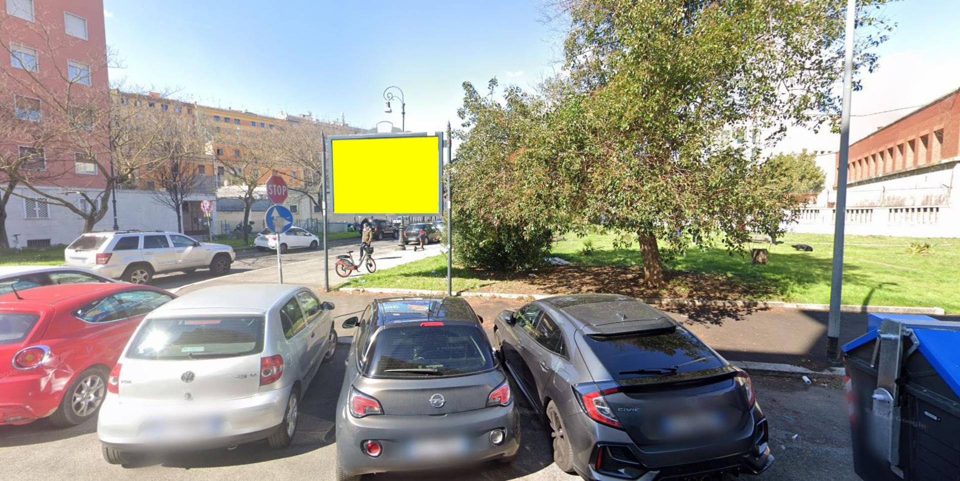 Impianto POSTER a Roma, in zona Down Under