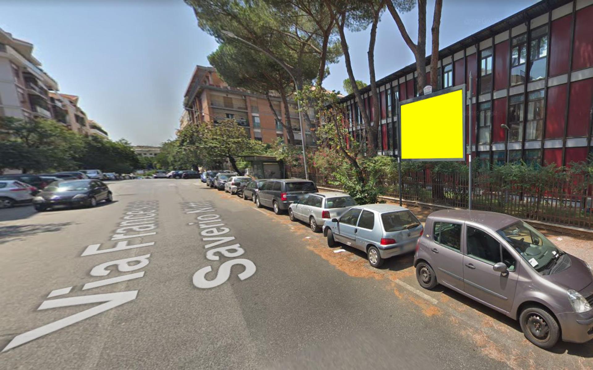 Impianto POSTER a Roma, in zona Malù