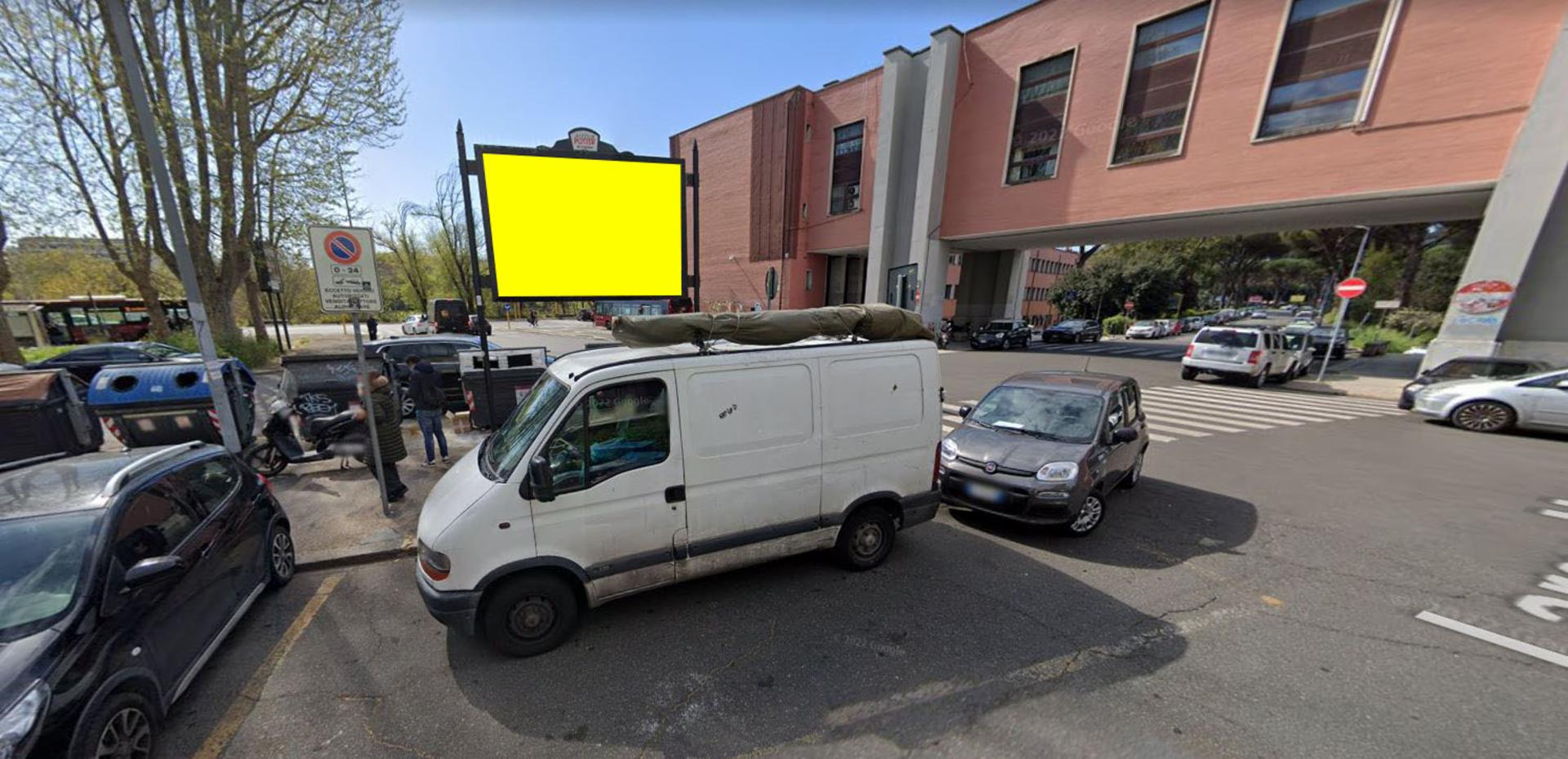 Impianto POSTER a Roma, in zona Grattacheccaro