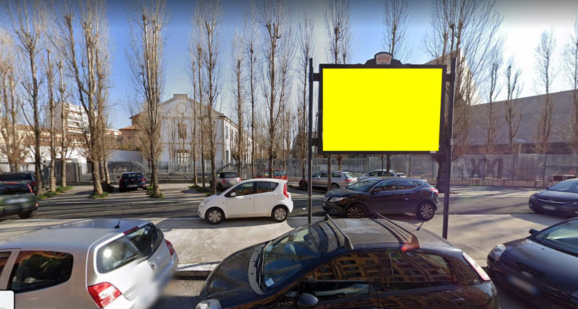 Impianto POSTER a Roma, in zona Grattacheccaro