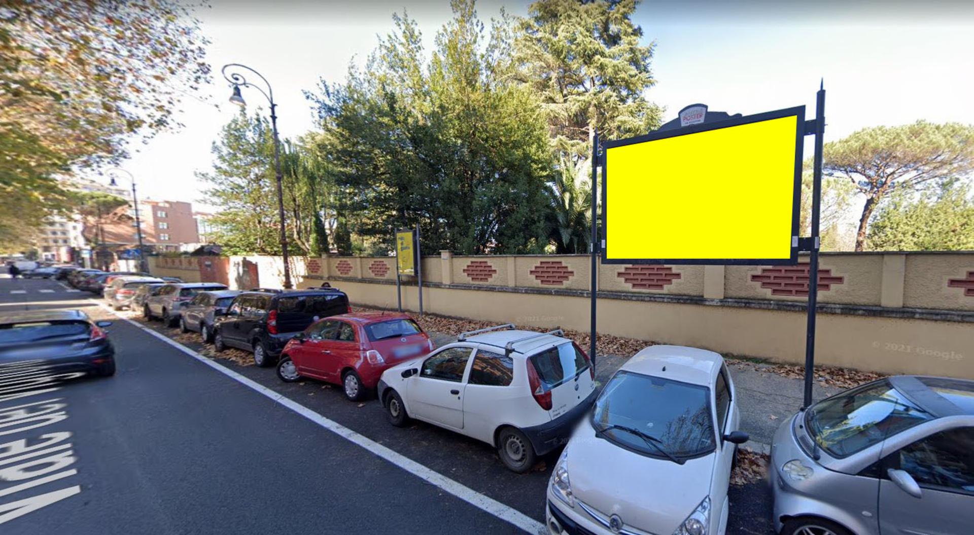Impianto POSTER a Roma, in zona un caffè con te