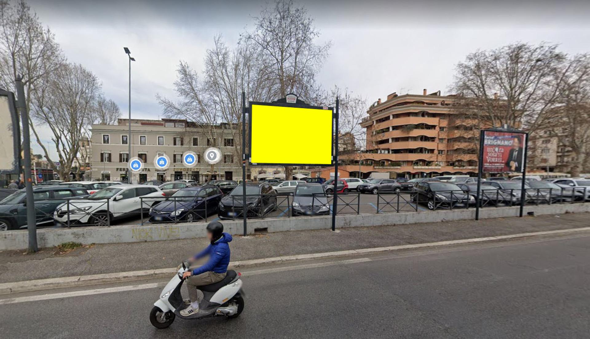 Impianto POSTER a Roma, in zona Grattacheccaro