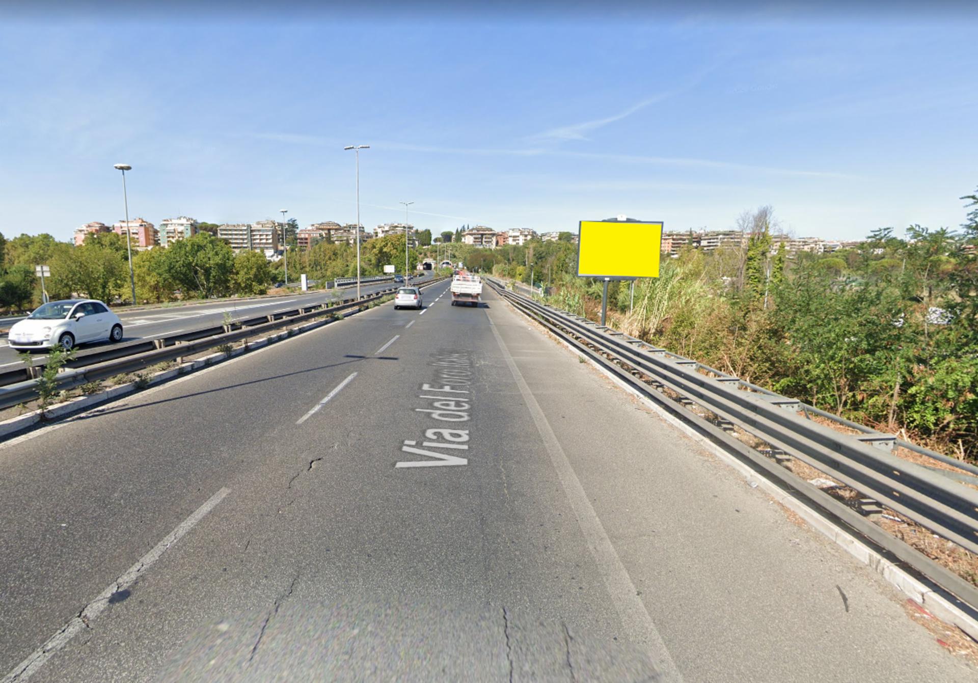 Impianto POSTER a Roma, in zona Tiro a Segno Nazionale di Roma