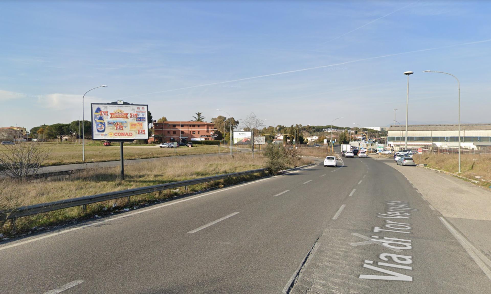 Impianto POSTER a Roma, in zona Kiabi