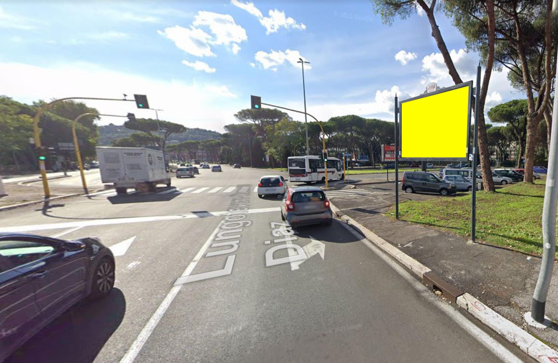 Impianto POSTER a Roma, in zona Grattacheccaro