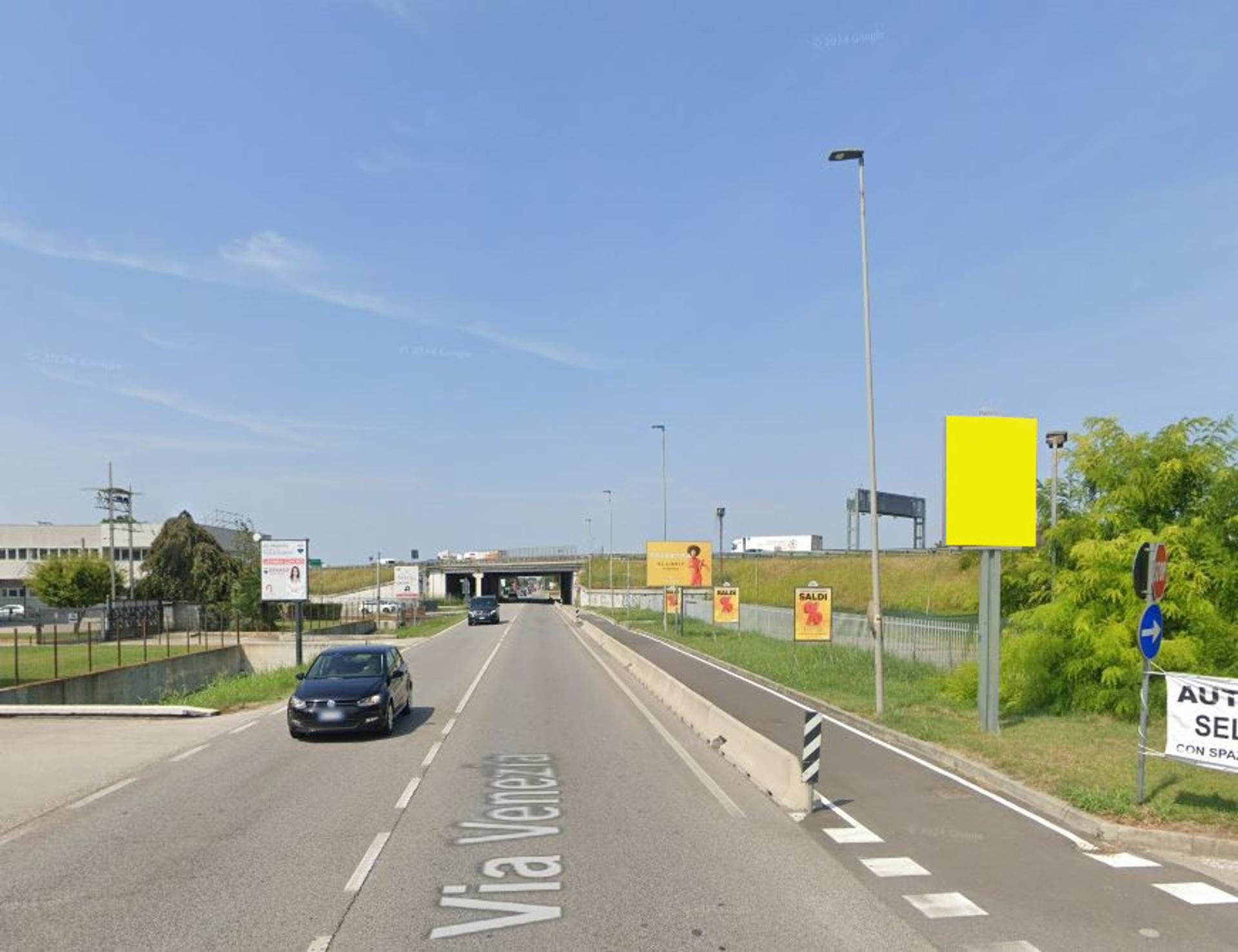 Impianto CARTELLONISTICA a Vigonza, in zona Tratoria L'isola che non c'è