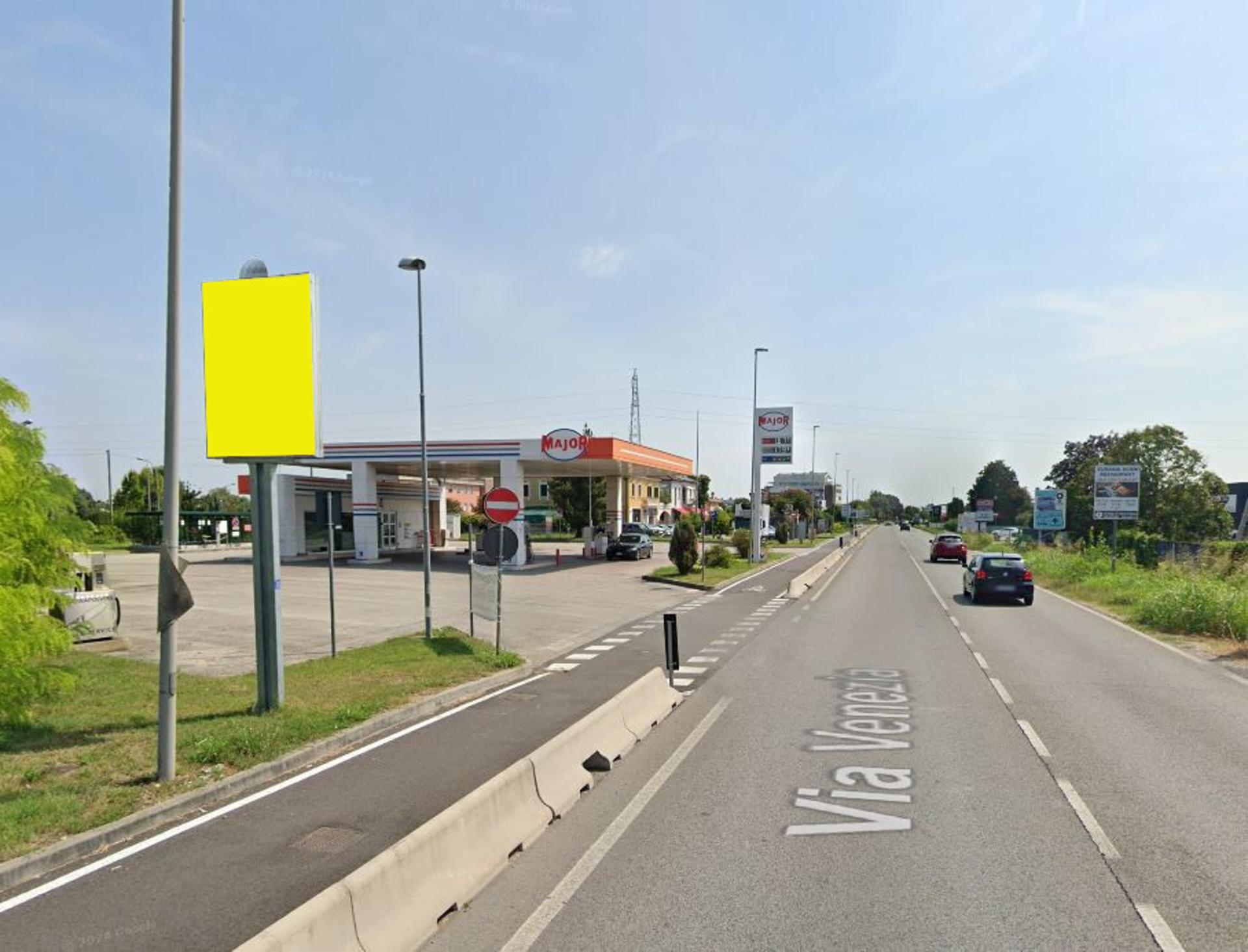 Impianto CARTELLONISTICA a Vigonza, in zona Tratoria L'isola che non c'è