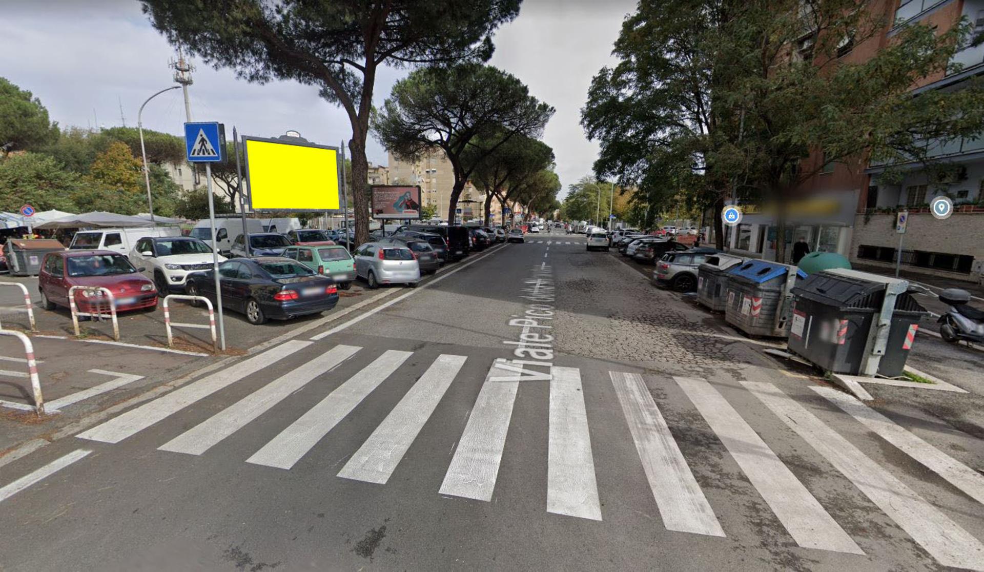 Impianto POSTER a Roma, in zona Mobili Stanca