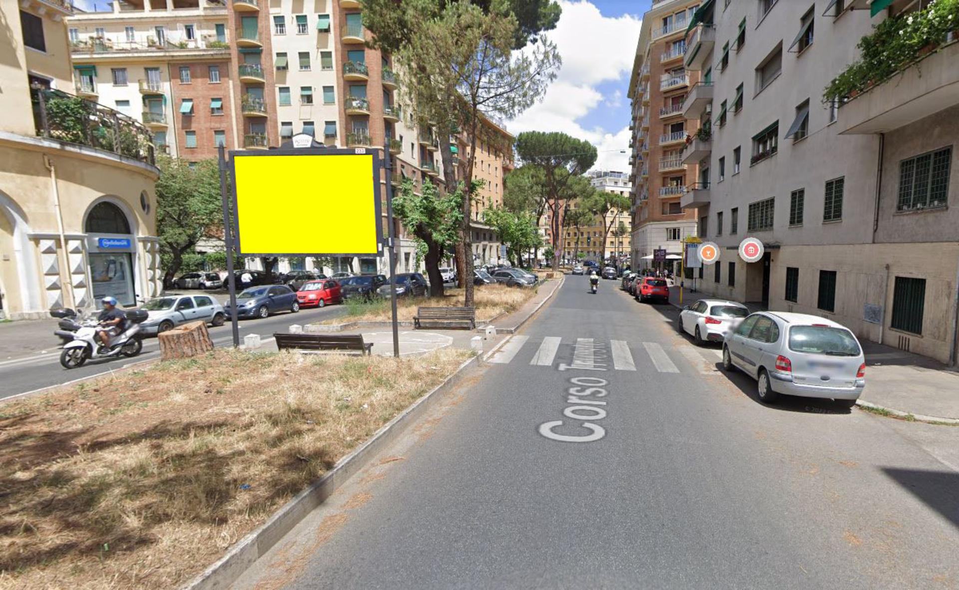 Impianto POSTER a Roma, in zona Ivy Food