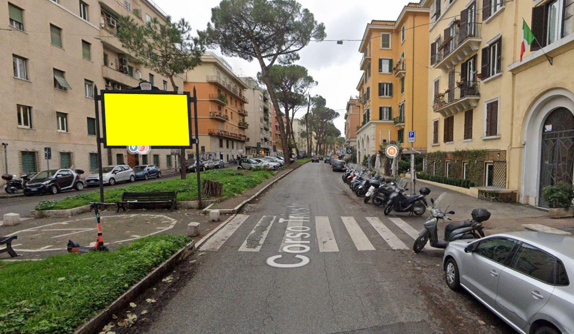 Impianto POSTER a Roma, in zona Ivy Food