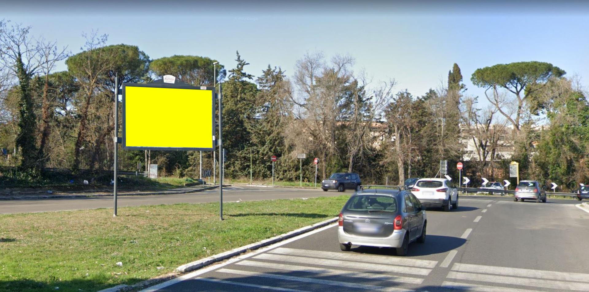 Impianto POSTER a Roma, in zona Birreria Csa La Torre