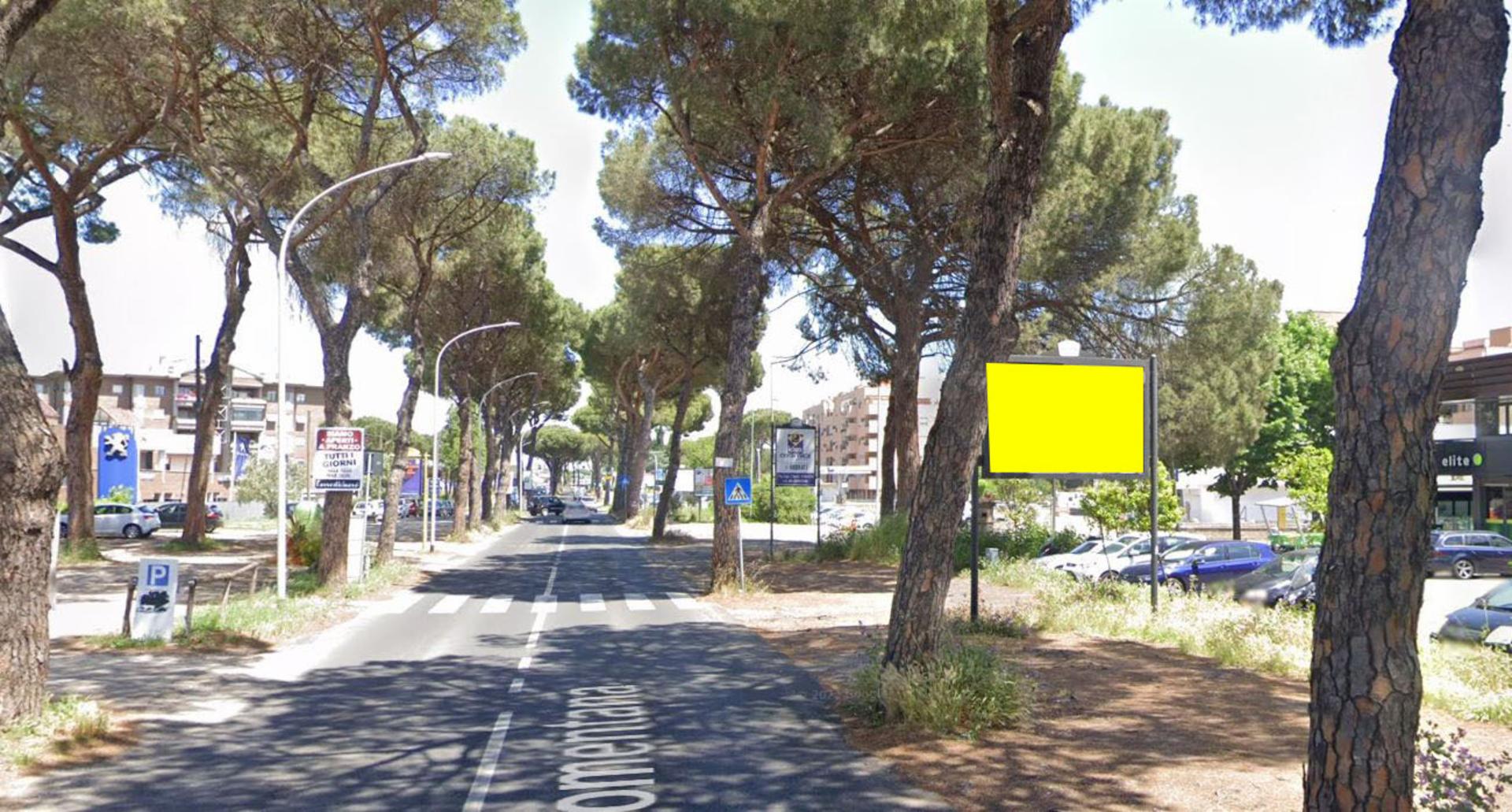 Impianto POSTER a Roma, in zona L'arrosticinaro