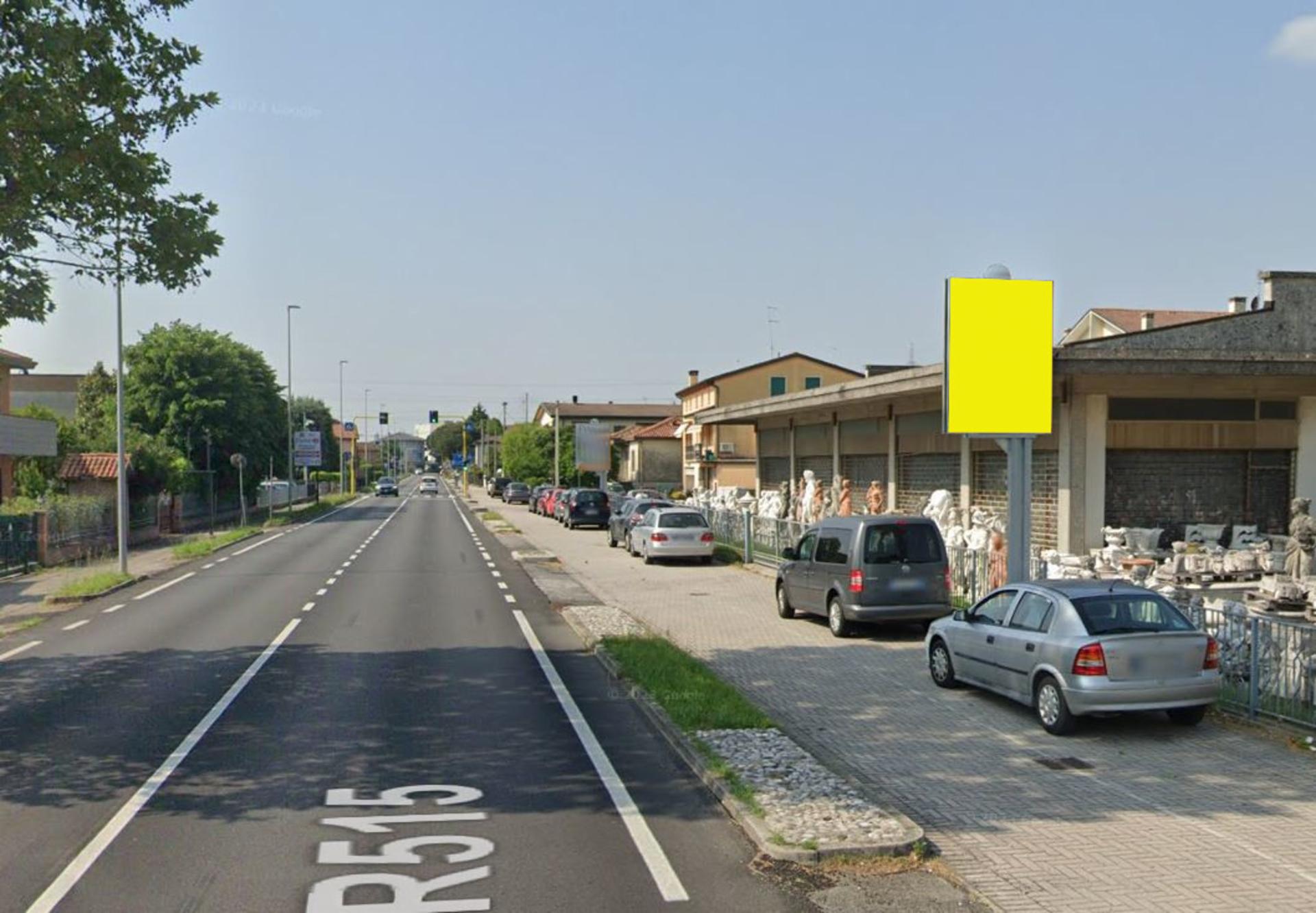 Impianto CARTELLONISTICA a Vigonza, in zona Marchioro