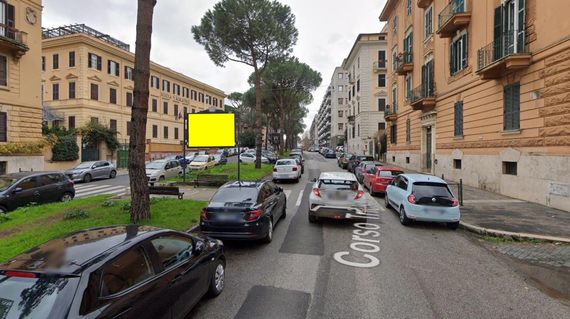 Impianto POSTER a Roma, in zona Sere Bar
