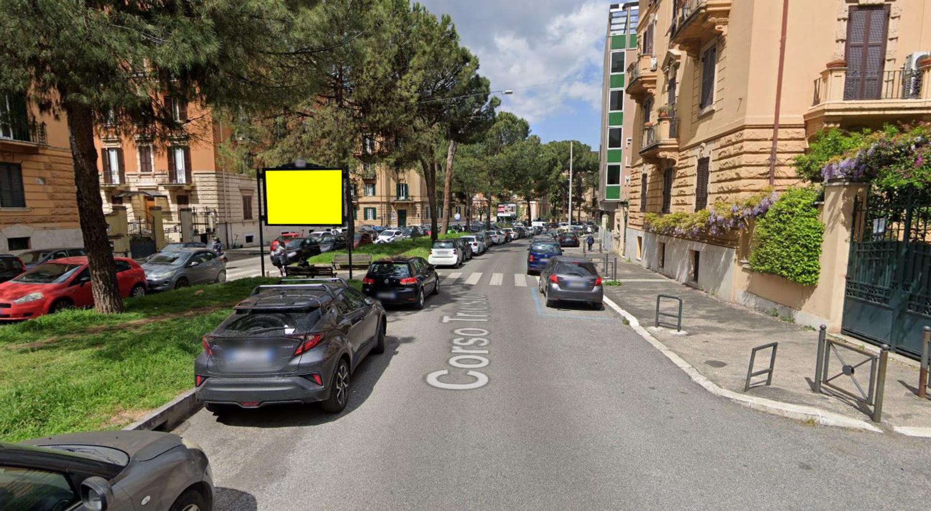 Impianto POSTER a Roma, in zona Sere Bar