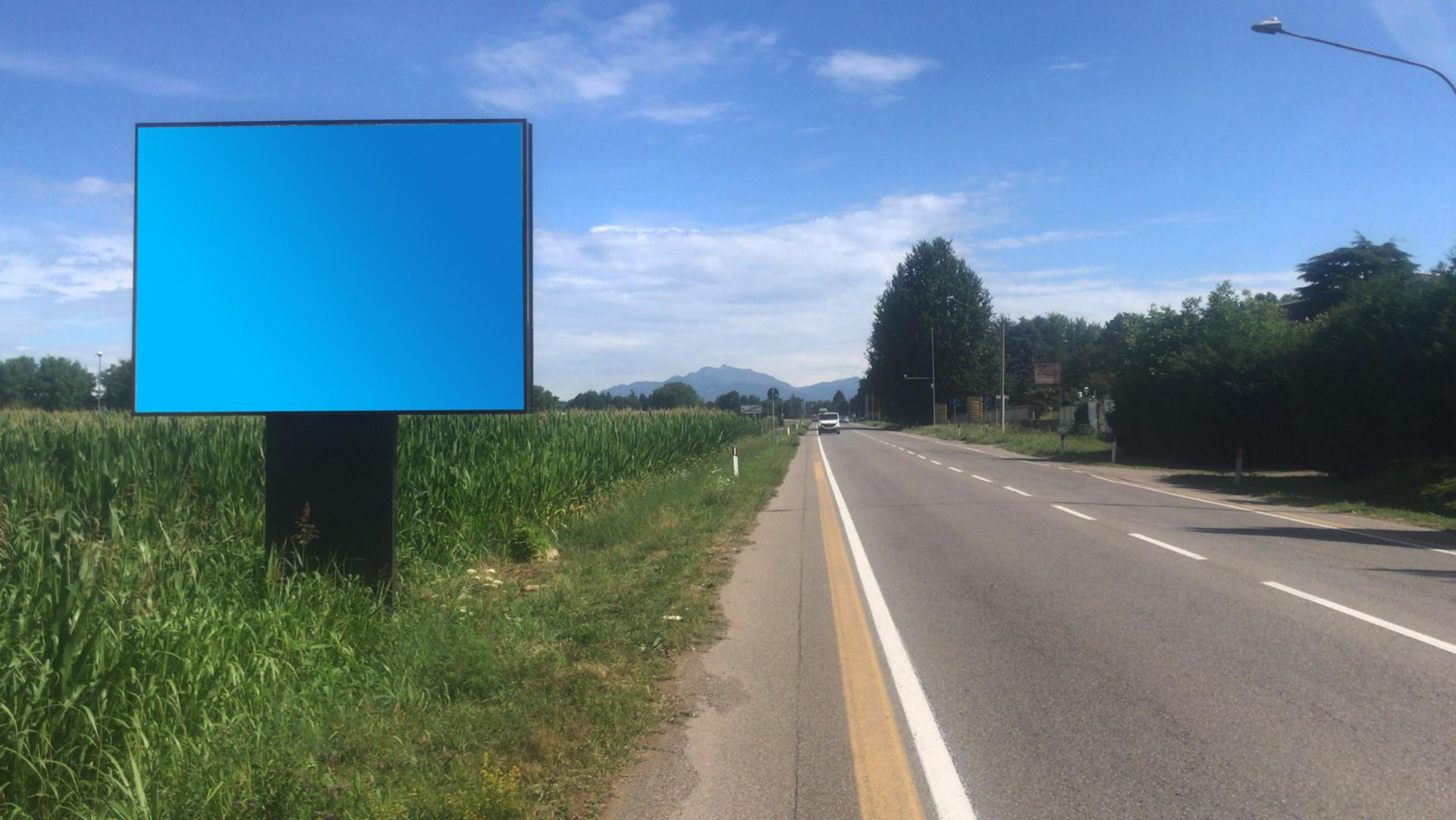 Impianto POSTER a Limido Comasco, in zona Belli di mamma