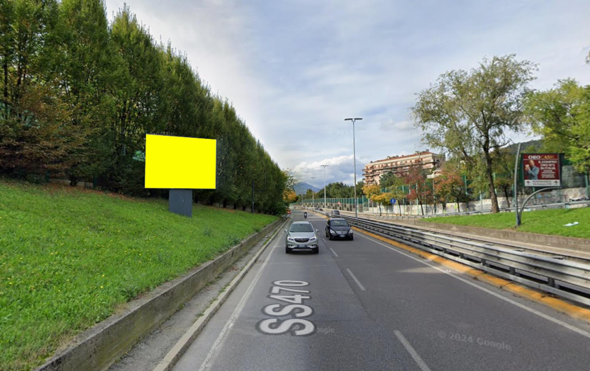 Impianto POSTER a Bergamo, in zona Erbo estetica Paola Mangili