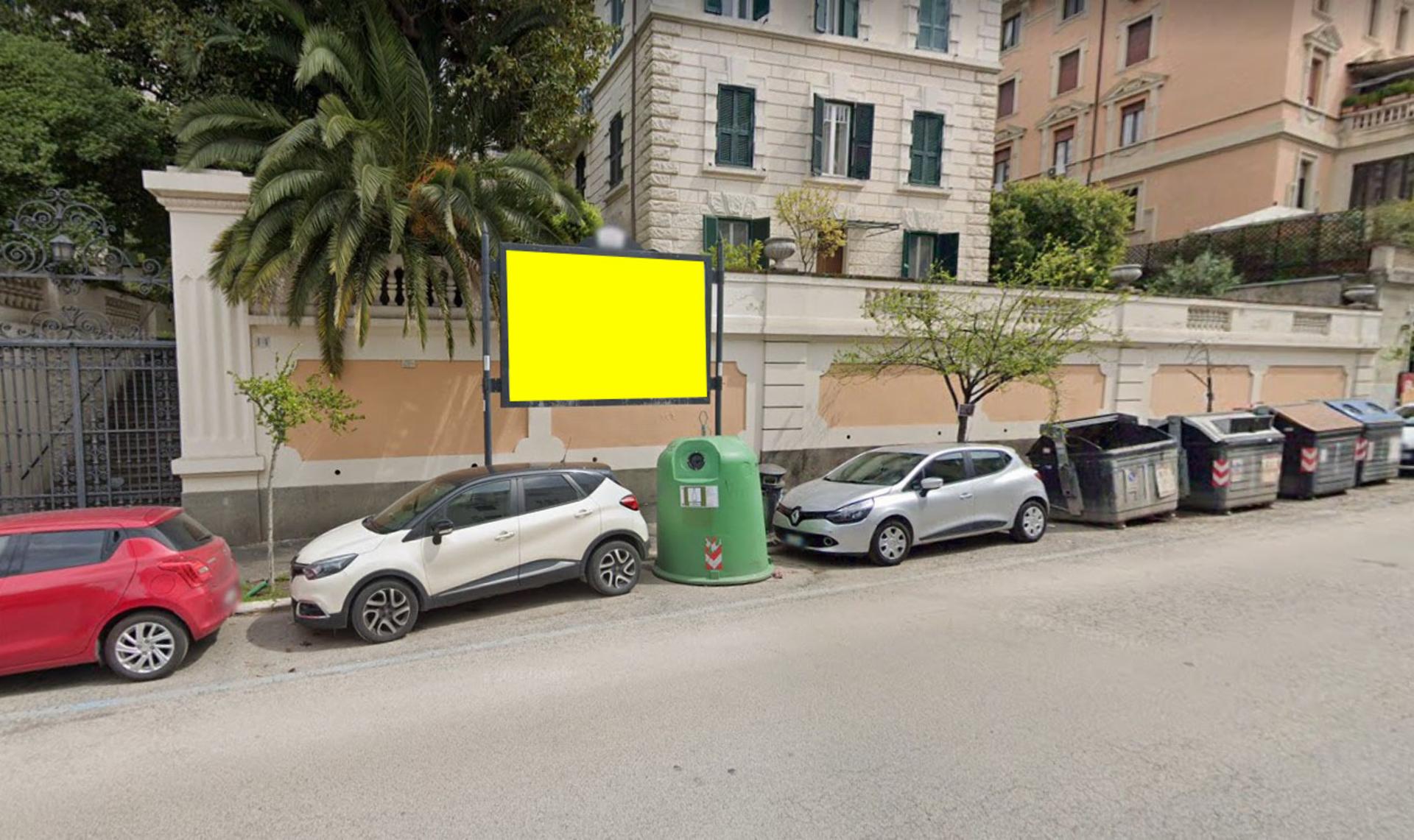 Impianto POSTER a Roma, in zona Gallura