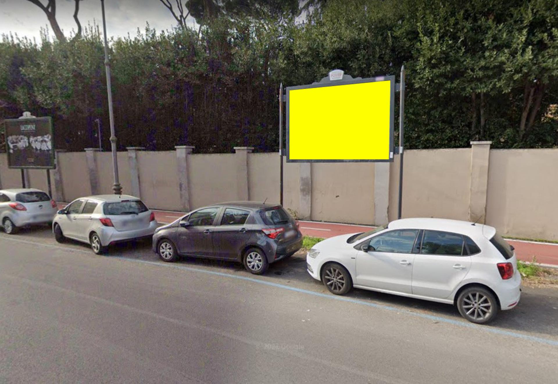 Impianto POSTER a Roma, in zona Panamino