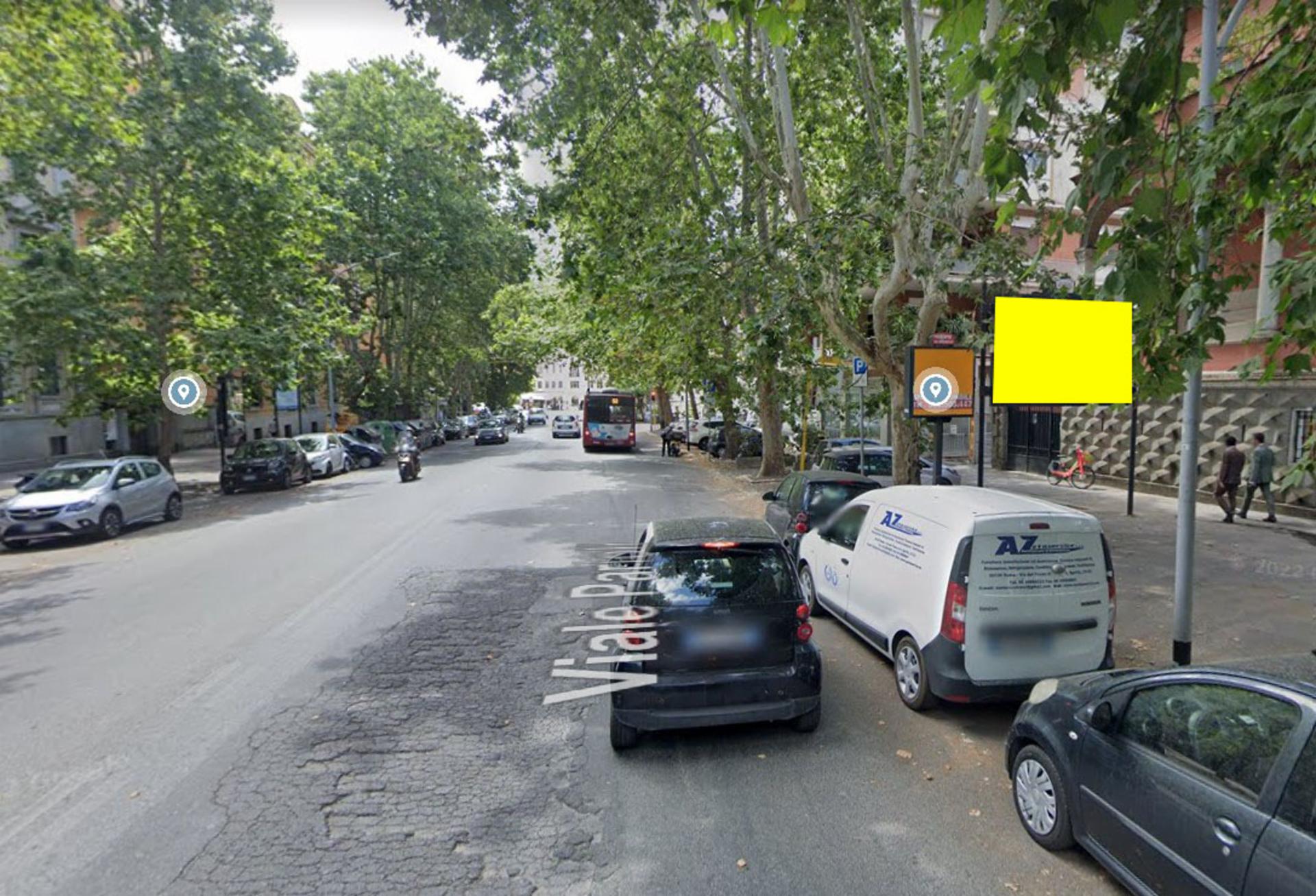 Impianto POSTER a Roma, in zona Il Cigno