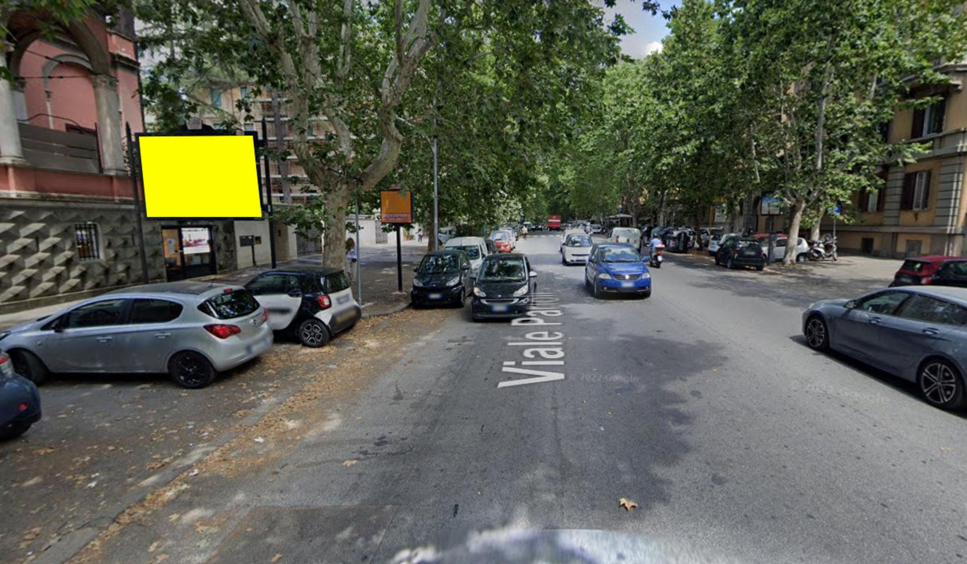 Impianto POSTER a Roma, in zona Il Cigno