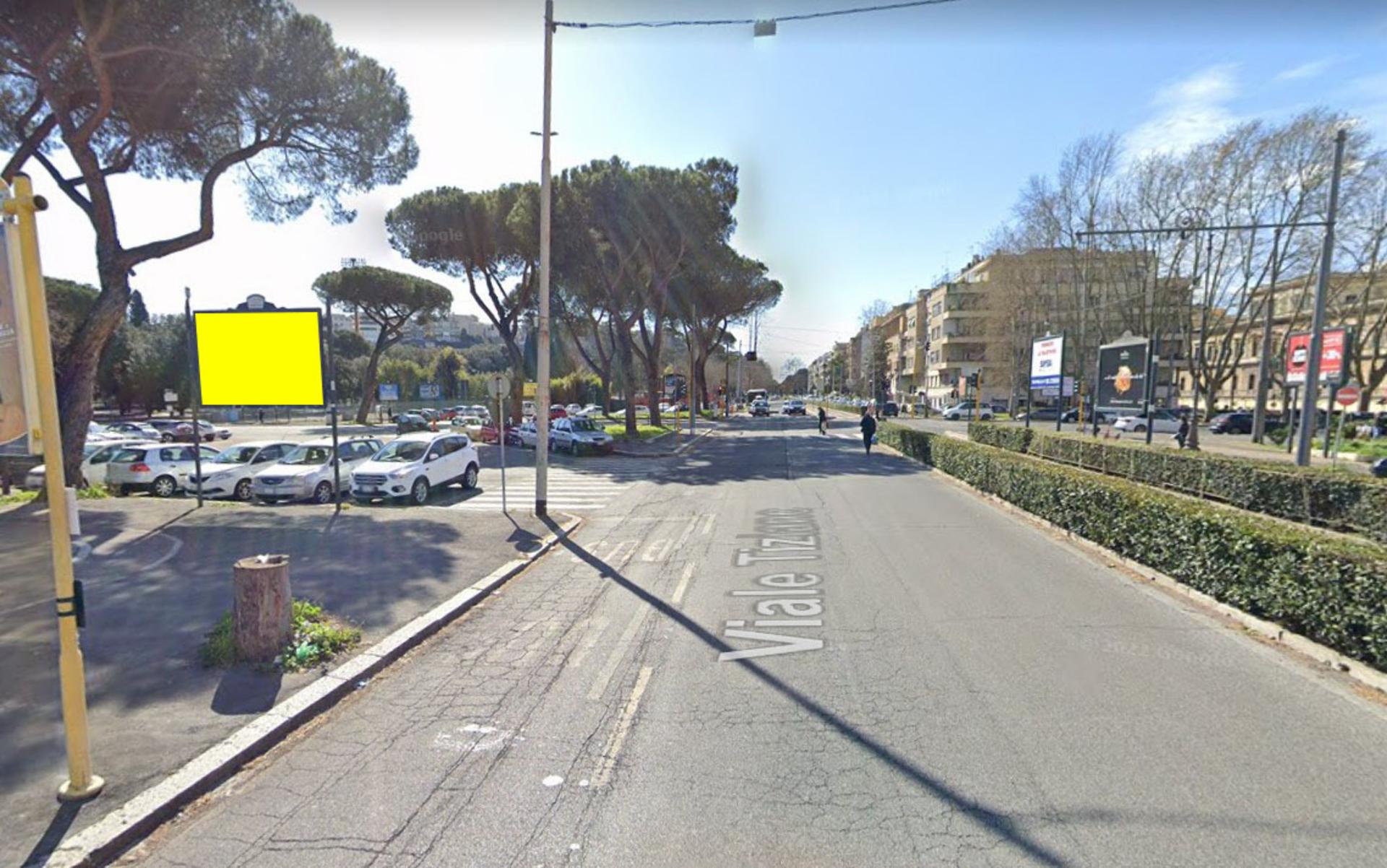 Impianto POSTER a Roma, in zona Barbiere Enzo