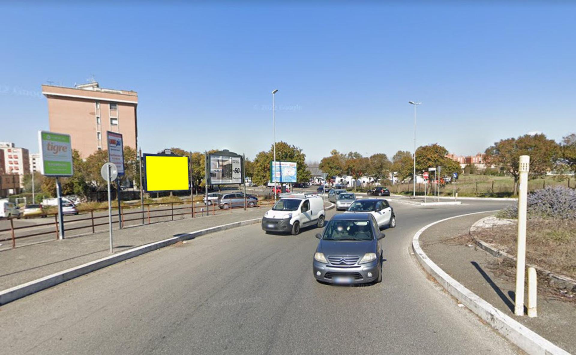 Impianto POSTER a Roma, in zona Pizzeria Palinuro