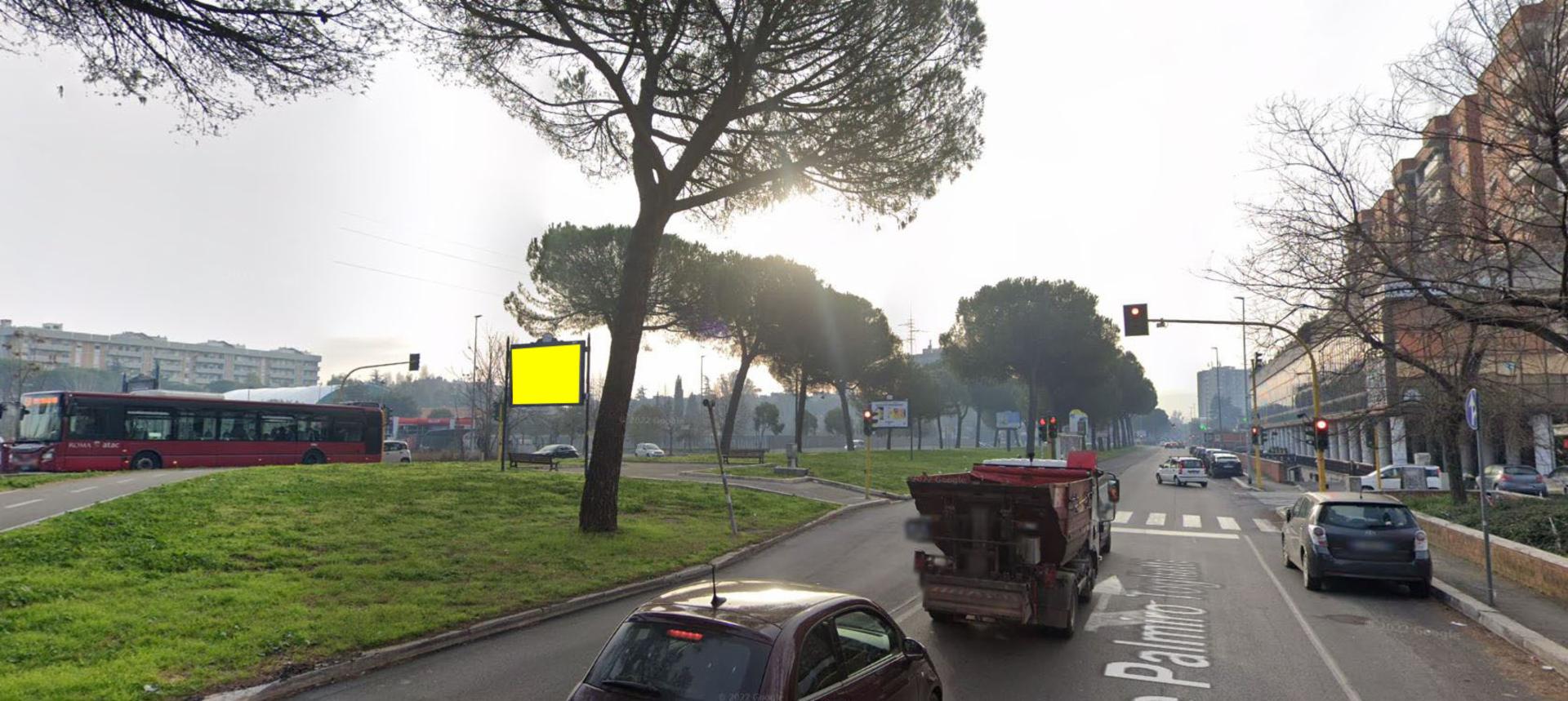 Impianto POSTER a Roma, in zona La sfinge