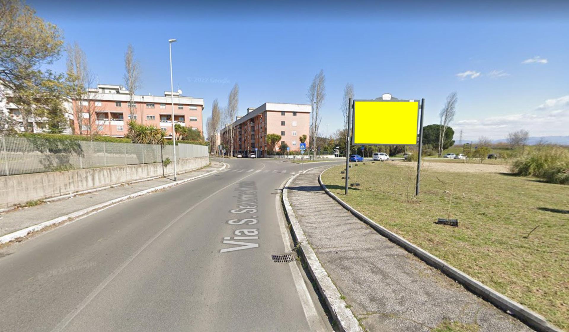 Impianto POSTER a Roma, in zona Moon Watch