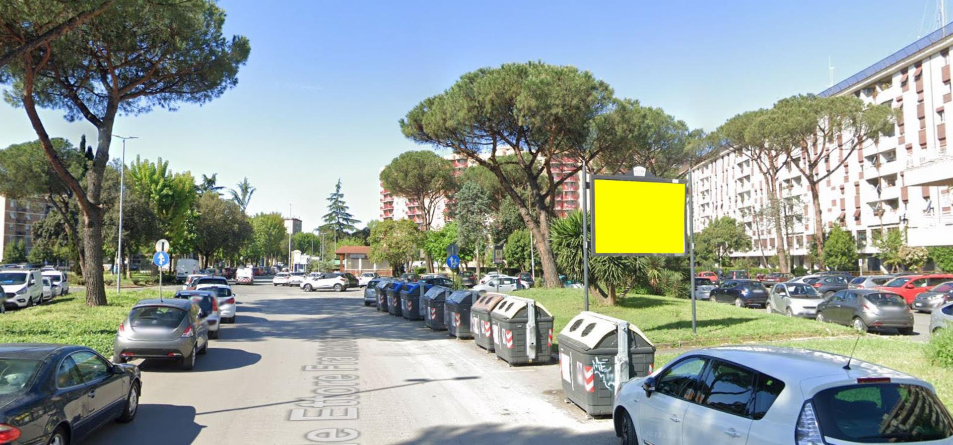 Impianto POSTER a Roma, in zona Pizzeria Smile