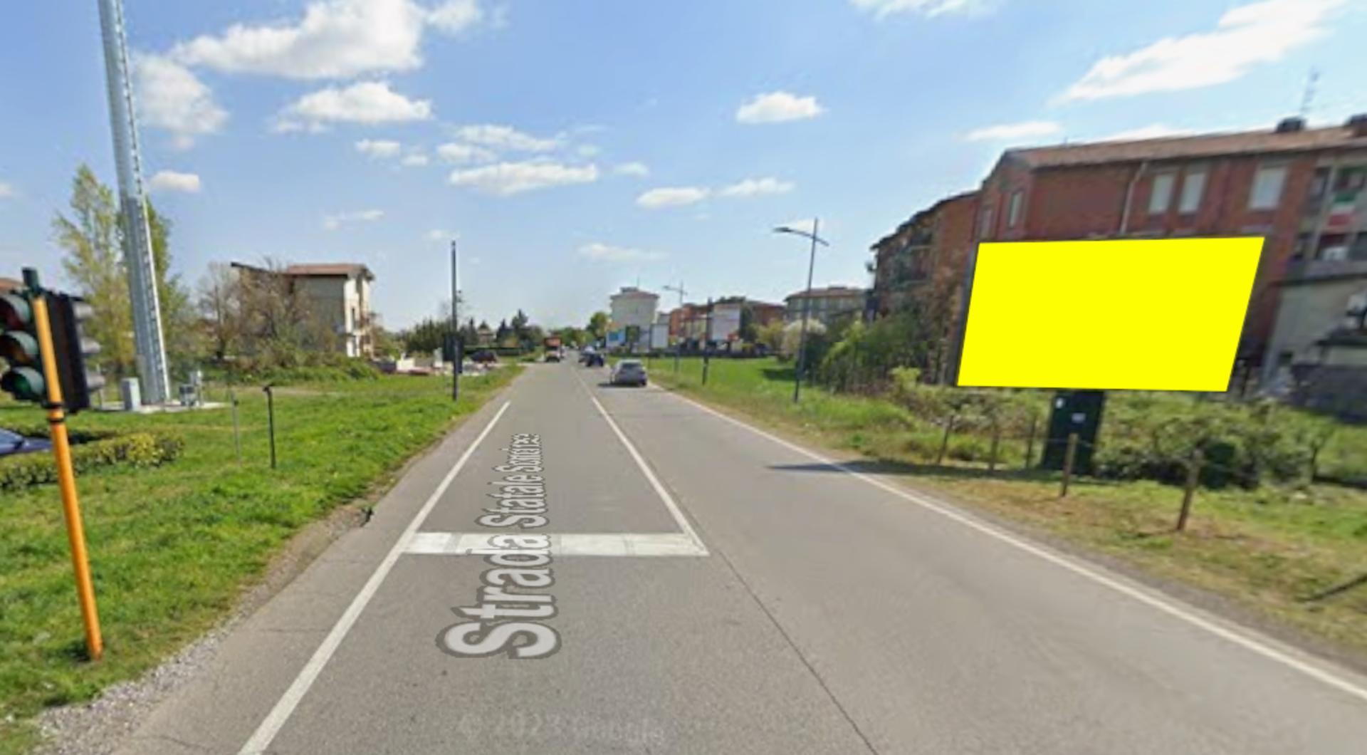 Impianto a EX SS 498 50 M. PRIMA SEGN. (DIR. CREMA)  Romano di Lombardia
