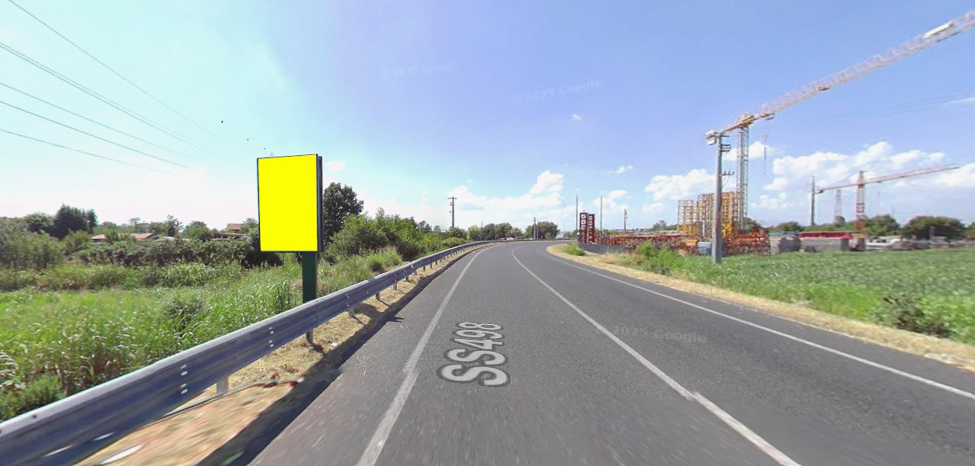 Impianto a SP EX SS 498 VAR1 KM.1,590 DX  Romano di Lombardia