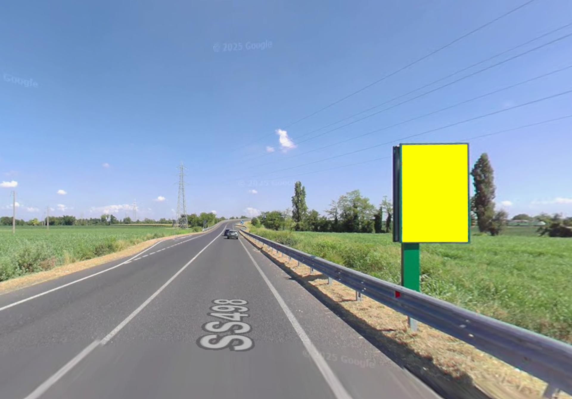 Impianto POSTER a Romano di Lombardia, in zona Chiesa di Santa Maria ad Nives