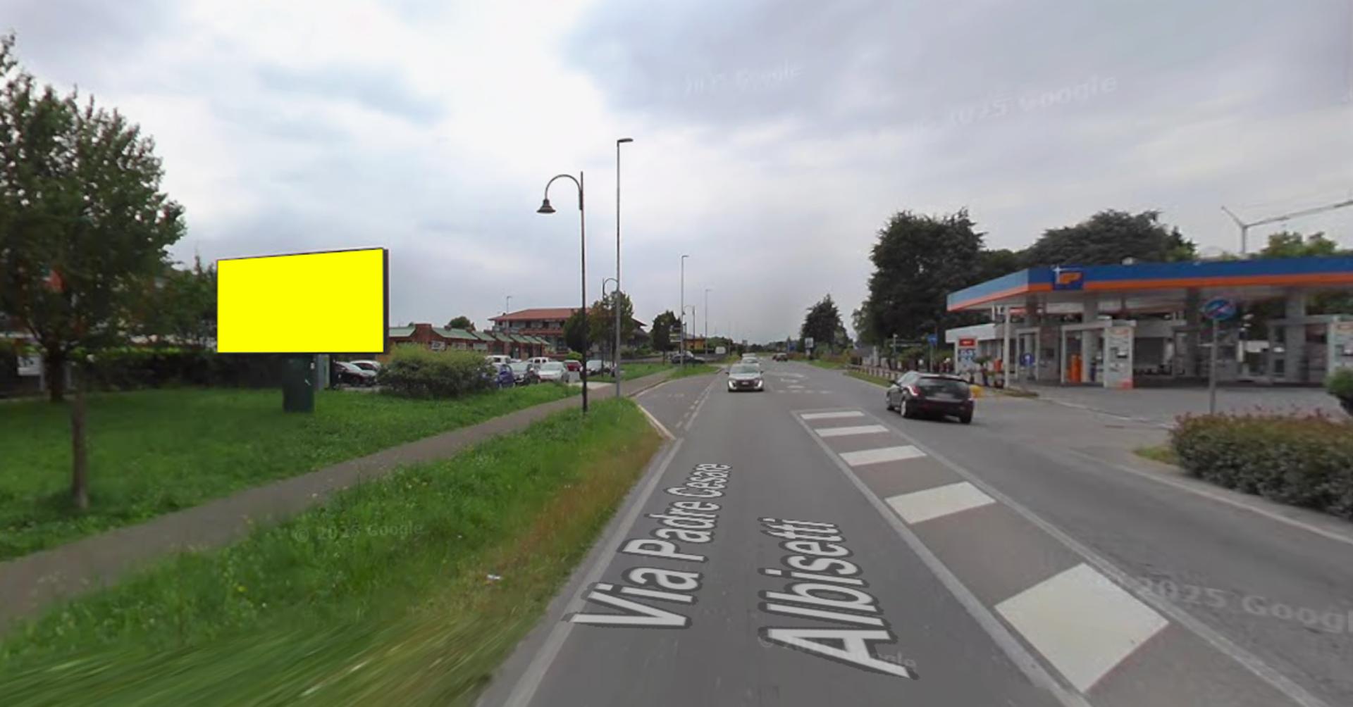 Impianto a SP 166 KM.5,015 SX DIR. PONTE S.P.  Terno d'Isola