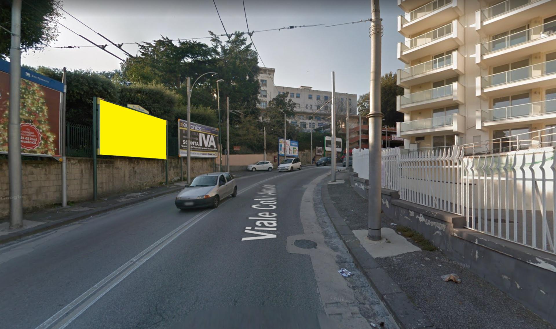 Impianto 6 X 3 a Napoli, in zona Chiesa di Santa Maria delle Grazie a Capodimonte