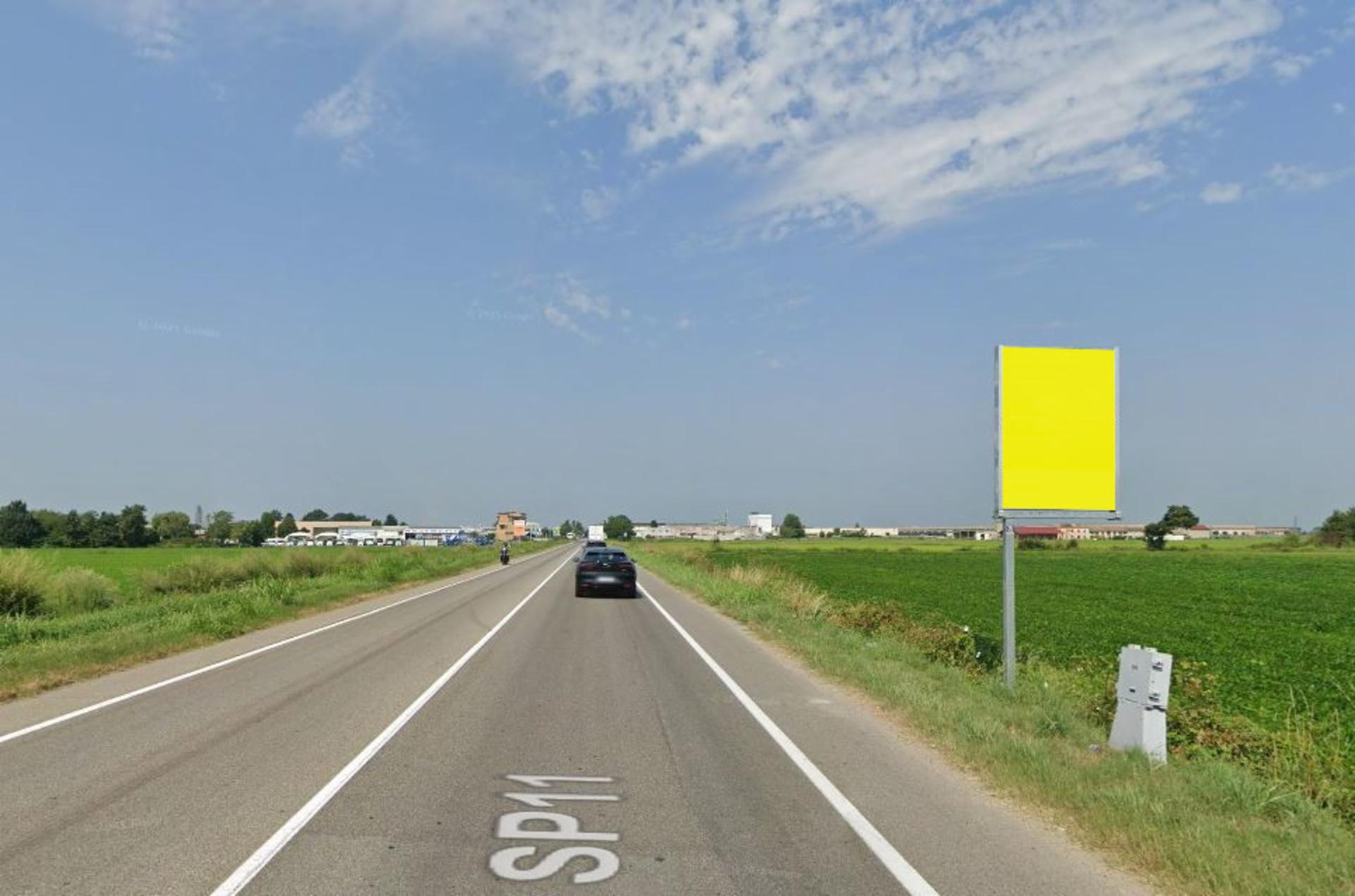 Impianto a SP 11B KM 1+896 DX  Novara