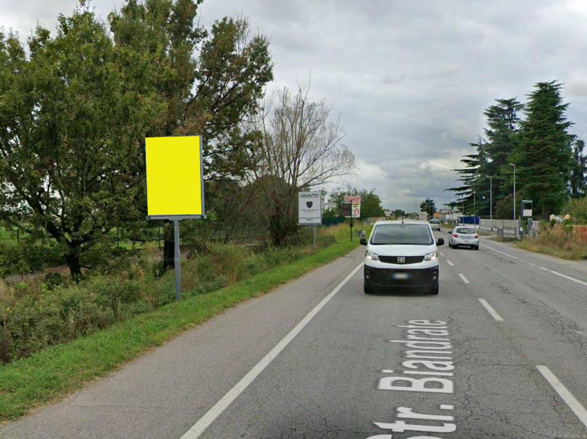 Impianto CARTELLONISTICA a San Pietro Mosezzo, in zona Parco Saima Avandero