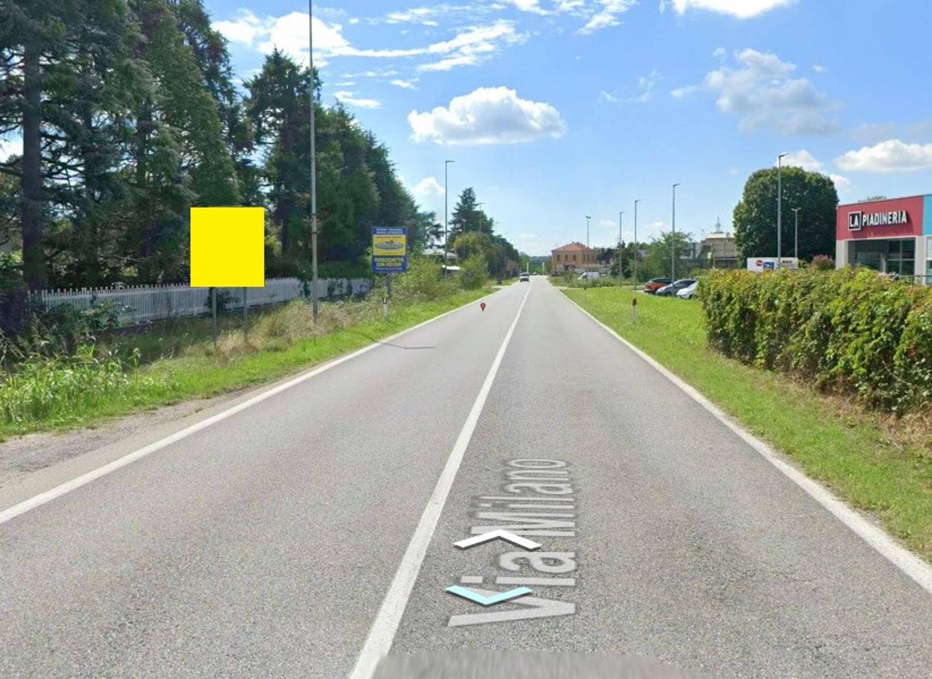 Impianto CARTELLONISTICA a Turbigo, in zona La Piadineria
