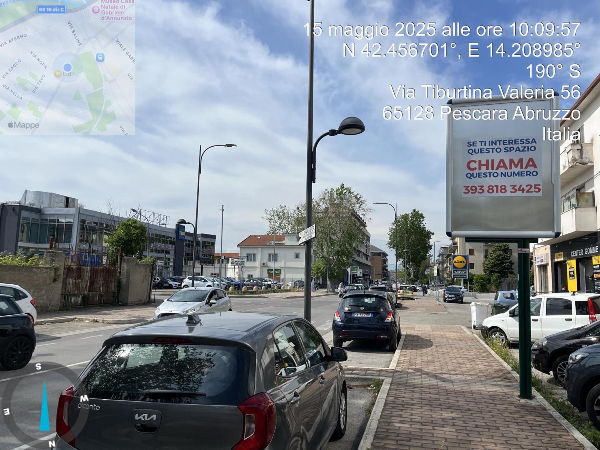 Impianto CARTELLONISTICA a Pescara, in zona Frida
